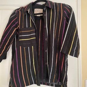 Ace and Jig button down shirt in Scorpio XS